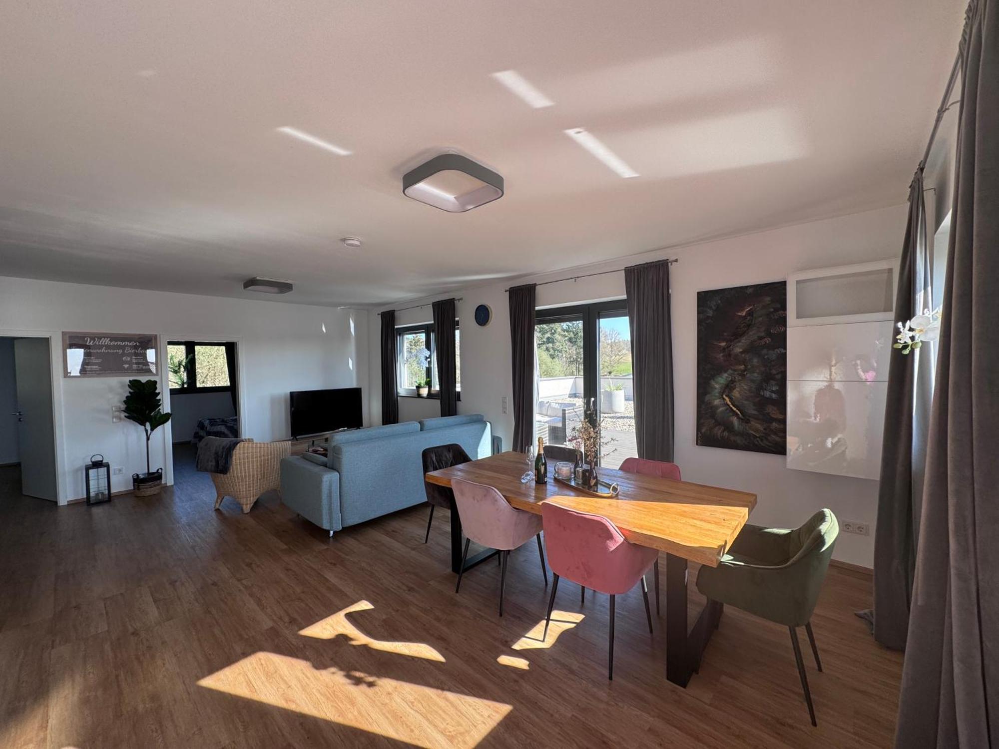 Ferienwohnung Nalbach Wohnung 1 エクステリア 写真