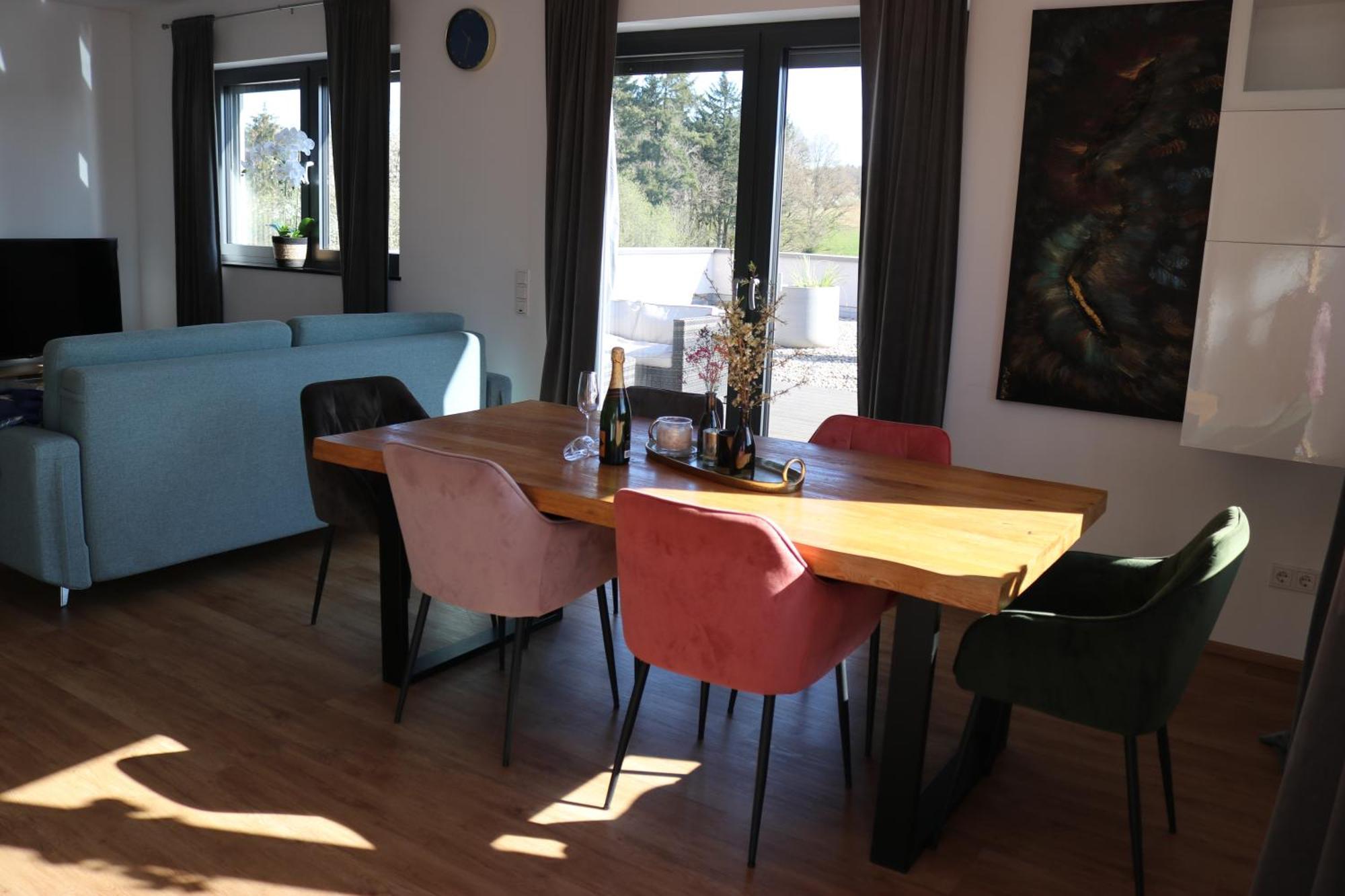 Ferienwohnung Nalbach Wohnung 1 エクステリア 写真